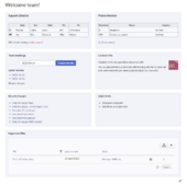 Screenshot of "Startpage Team"