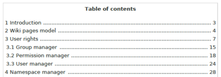 PDF table of contents without article TOCs