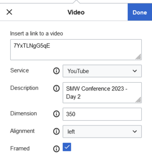 Video link to a YouTube video as a thumbnail image with a description.
